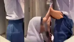 Siswi SM4 BO Viral Diboking Om