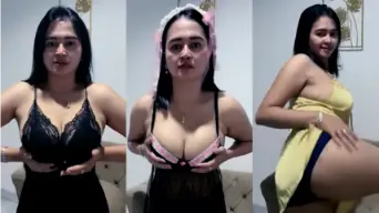 Mbak Presti Hastuti Joget Binal Mango