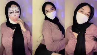 Bebi Hijabers Nakal Temenin Crot Pascol