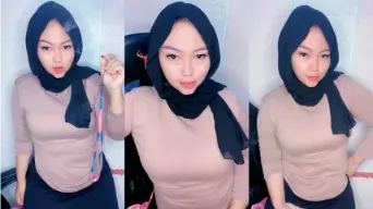 Kak Mawar Host Berhijab Binal